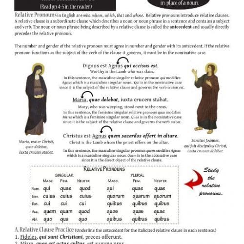 Level Four: Sancta Missa Workbook