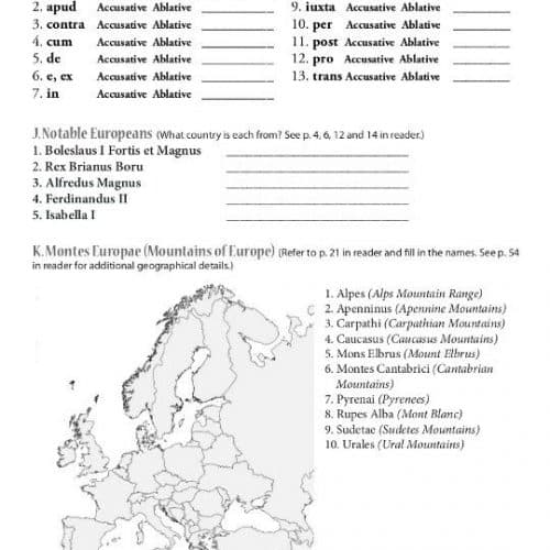 Primer C: Civitates Europae Complete Set